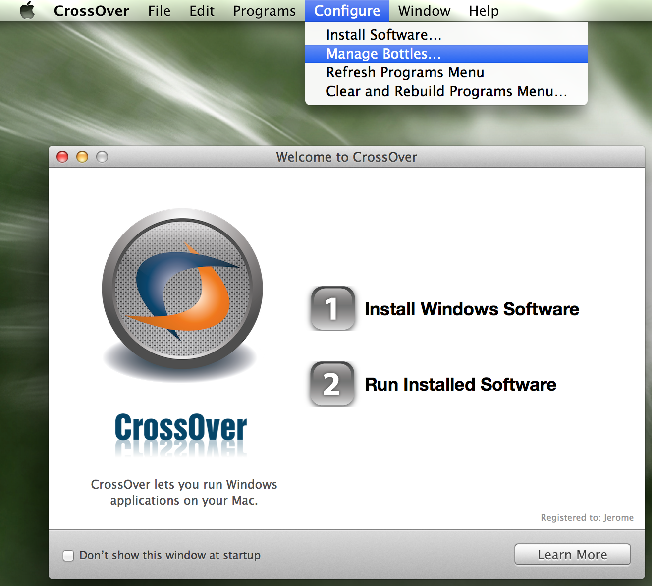 Mac Crossover With Alert